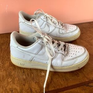 Nike Air Force 1 Women's Sneakers – Size 10.5 Leather, 315115-112 Shoes